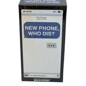 New Phone Who Dis? Adult Party game from What do you Meme? Ages 17+ Brand New